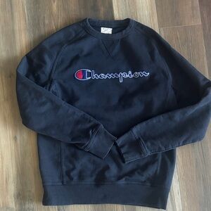 Champion Navy Crewneck Sweater